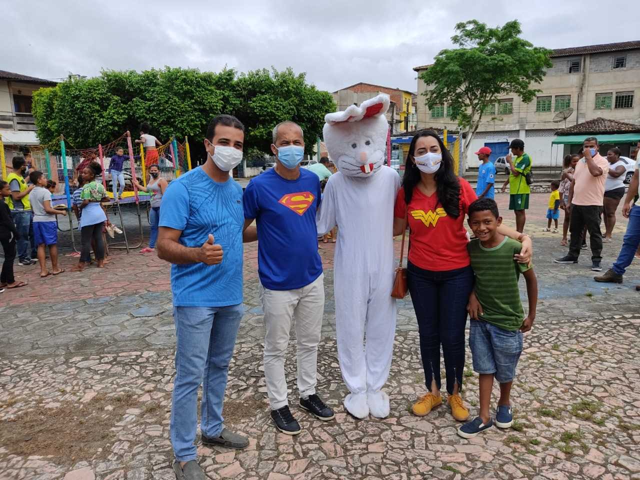 Camacã: Prefeitura leva diversão e alegria para as crianças de Camacã, distritos e povoados